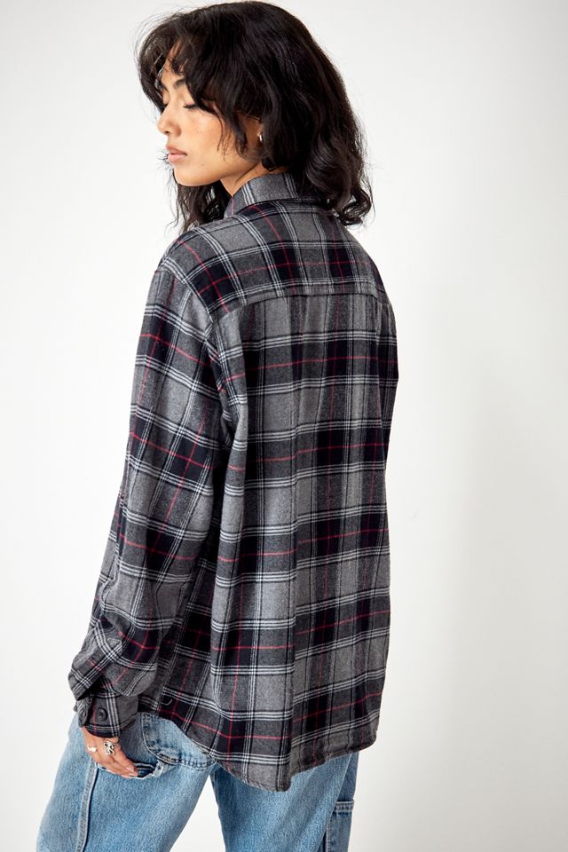 Urban Renewal Vintage Black Flannel Shirt #3