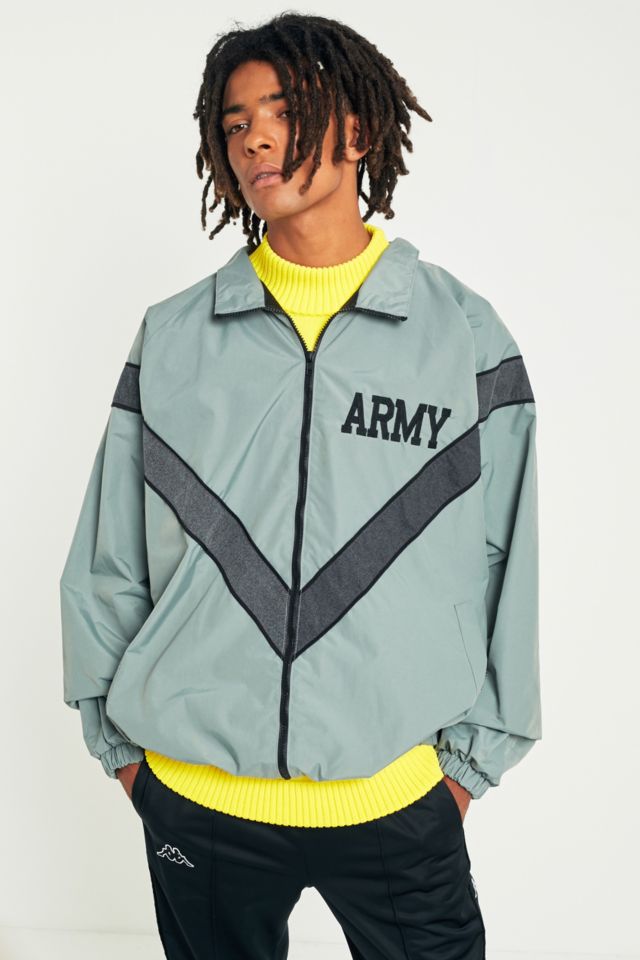 Army sale track jacket