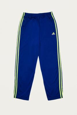 blue adidas popper pants