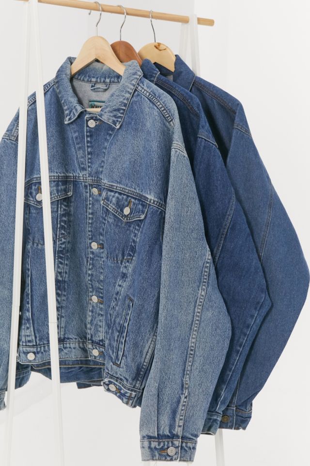 Urban outfitters store jean jacket mens