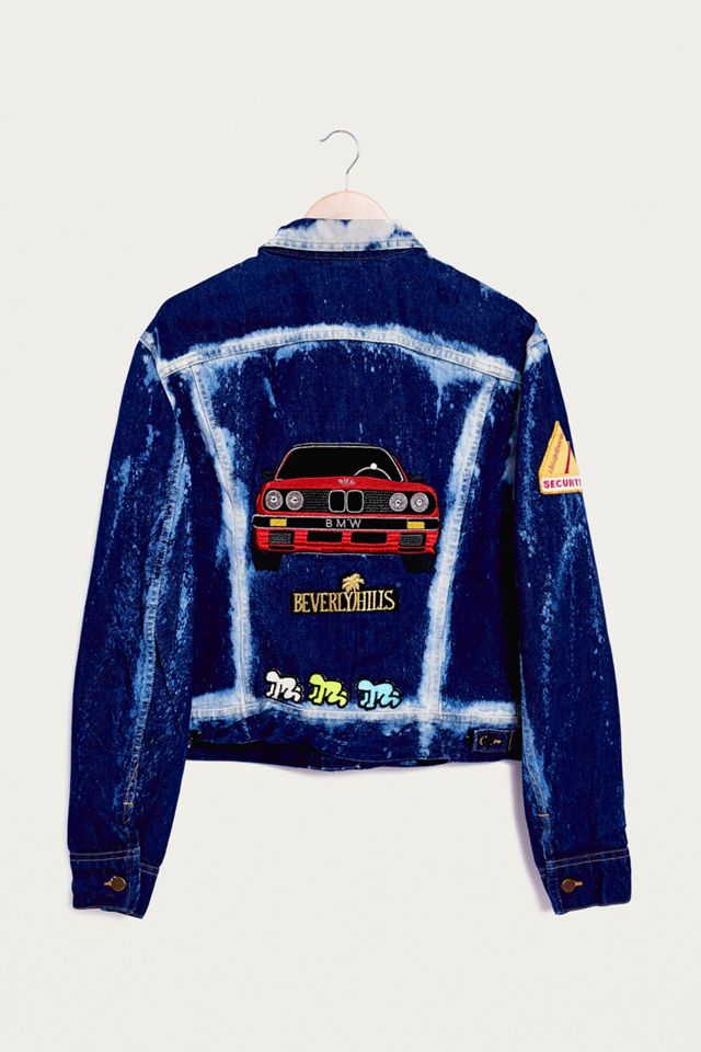 Urban Renewal Vintage One-of-a-Kind - Blouson motard Lee BMW en jean #1