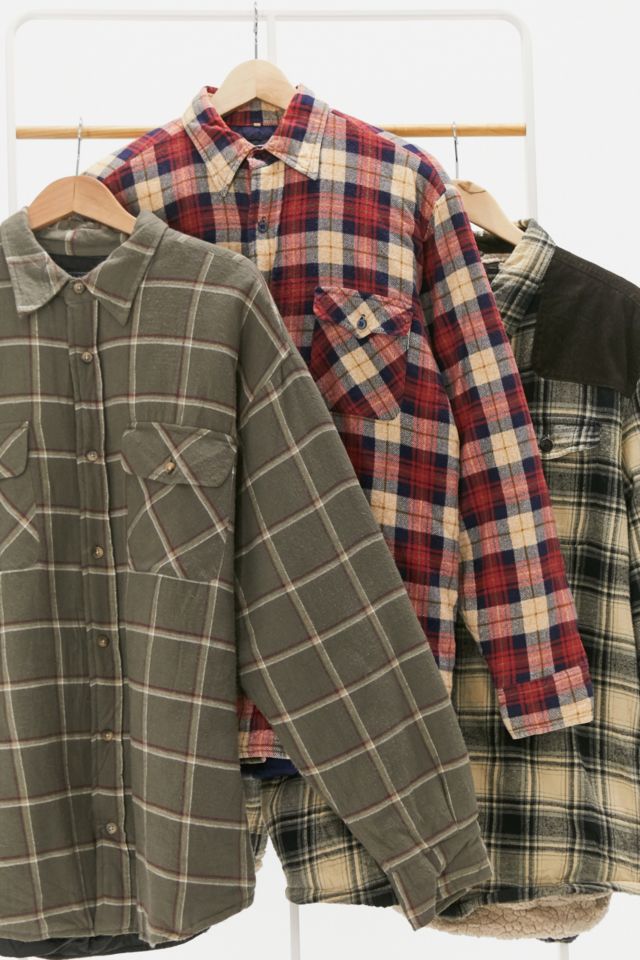 Urban outfitters flannel jacket sale