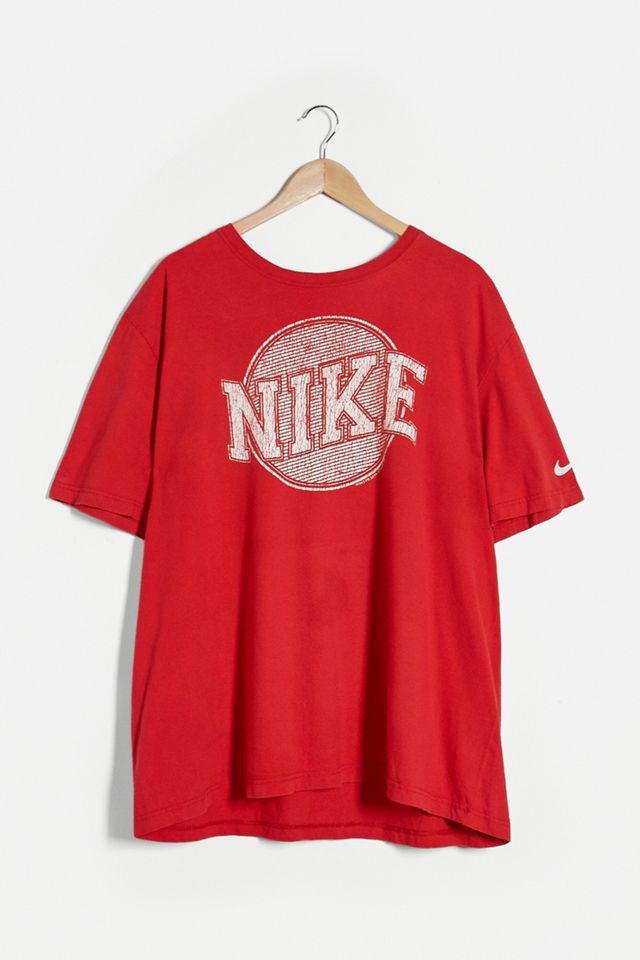 Urban Renewal Vintage Red Sport Graphic T-Shirt #1