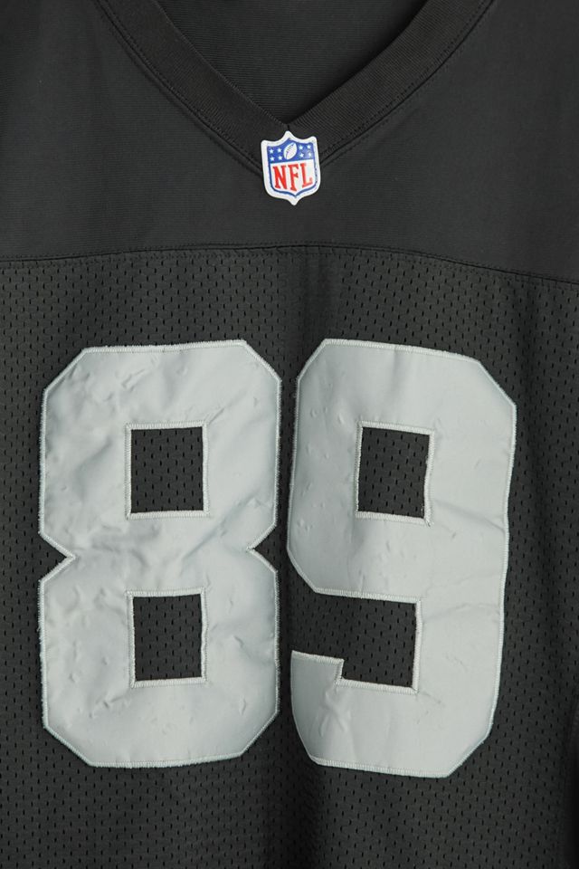 Urban Renewal Vintage Black NFL Jersey T-Shirt #2