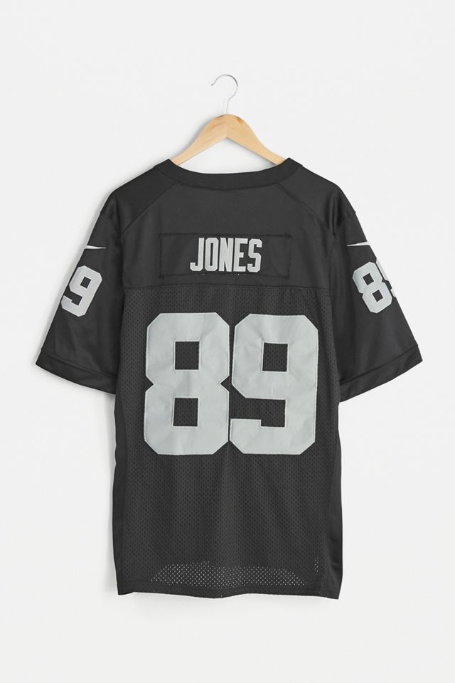 Urban Renewal Vintage Black NFL Jersey T-Shirt #3