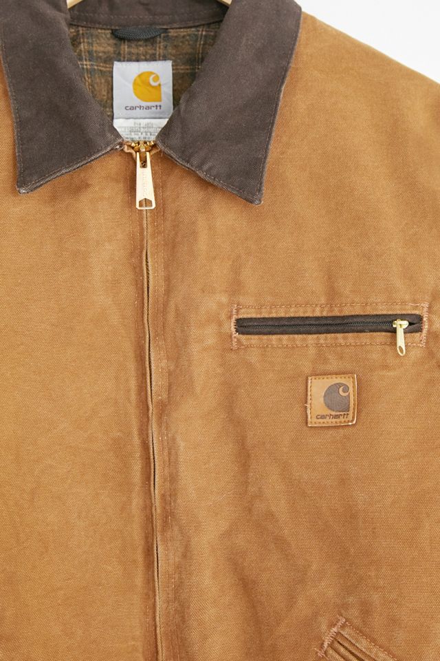 Renovación Urbana Vintage Chaqueta Tan Carhartt #3