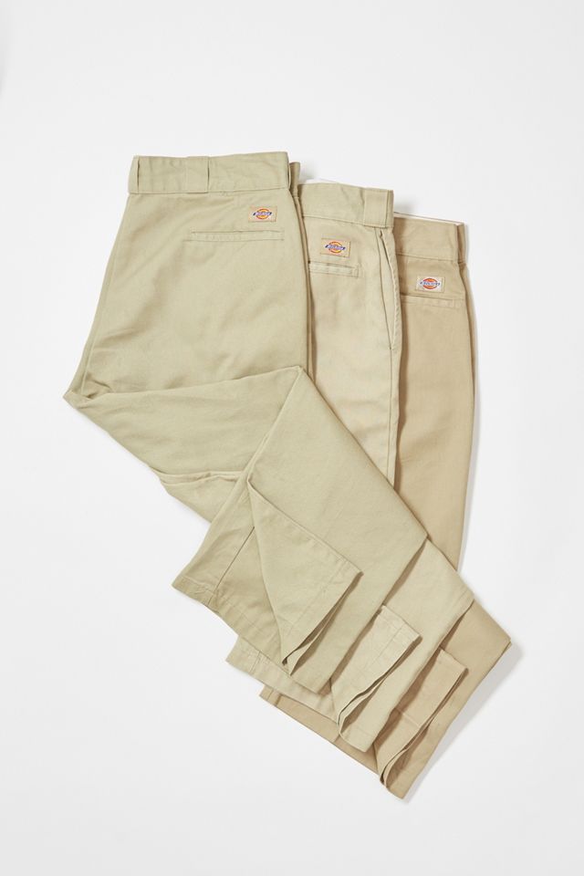 Urban Renewal One Of A Kind Beige Dickies 874 Original Work Trousers Urban Outfitters Uk