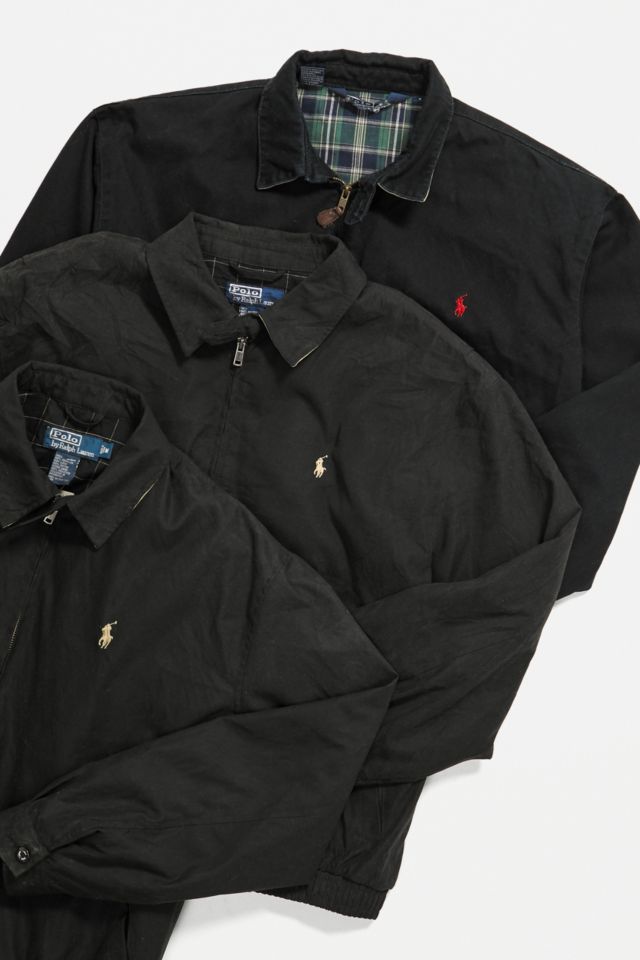 Ralph lauren harrington jacket black best sale