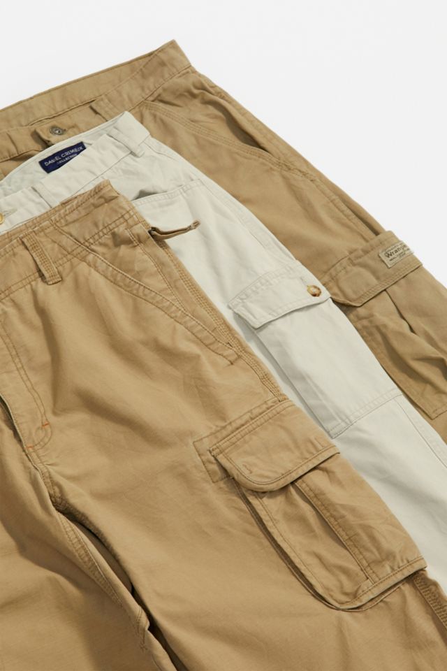 Urban Renewal Vintage Beige 90s Cargo Trousers | Urban Outfitters UK