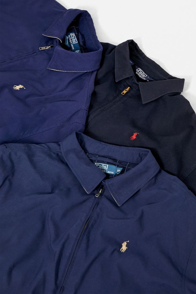 Urban Renewal Vintage - Blouson Harrington Ralph Lauren bleu #1