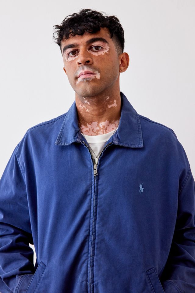 Urban Renewal Vintage - Blouson Harrington Ralph Lauren bleu #3