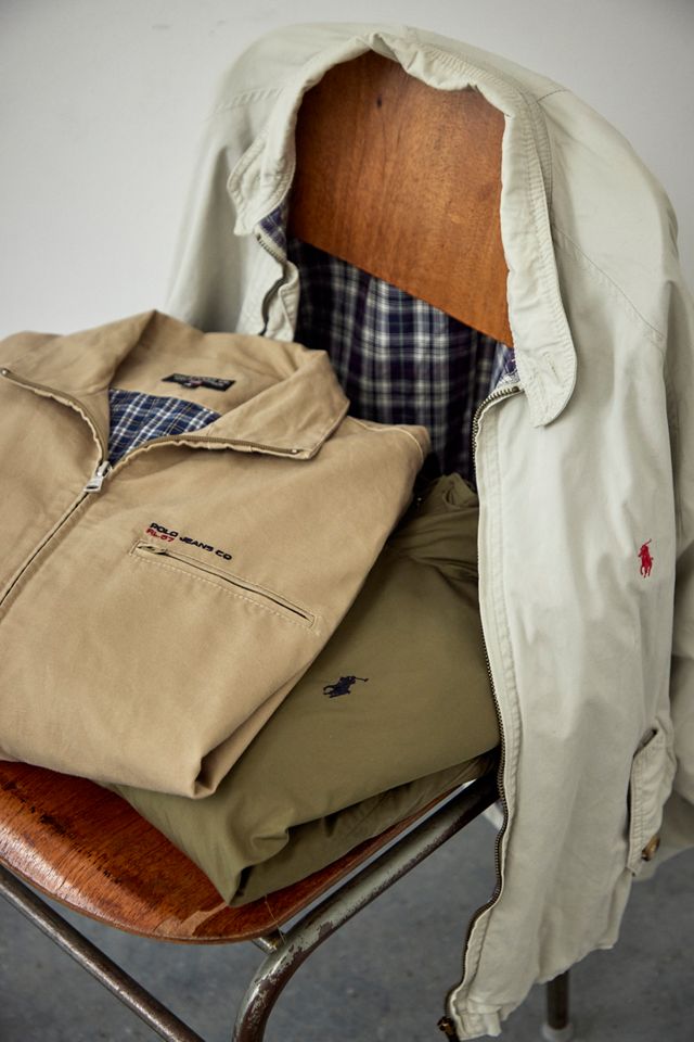 Urban Renewal Vintage - Veste Harrington Polo Ralph Lauren beige #1