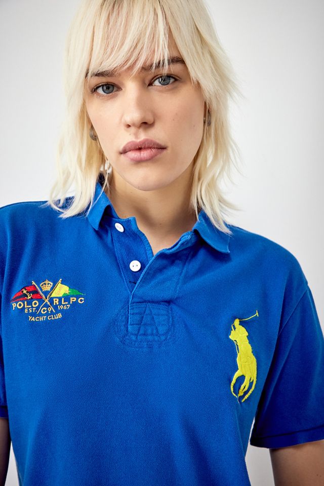 Urban Renewal Vintage - Polo Designer bleu #2