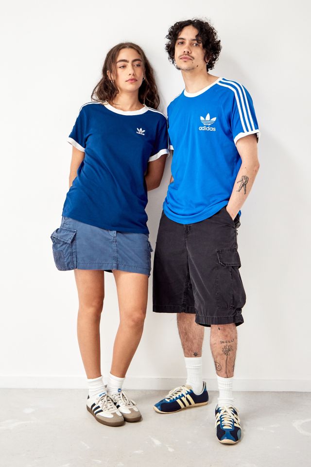 Urban Renewal Vintage Blue adidas California T Shirt