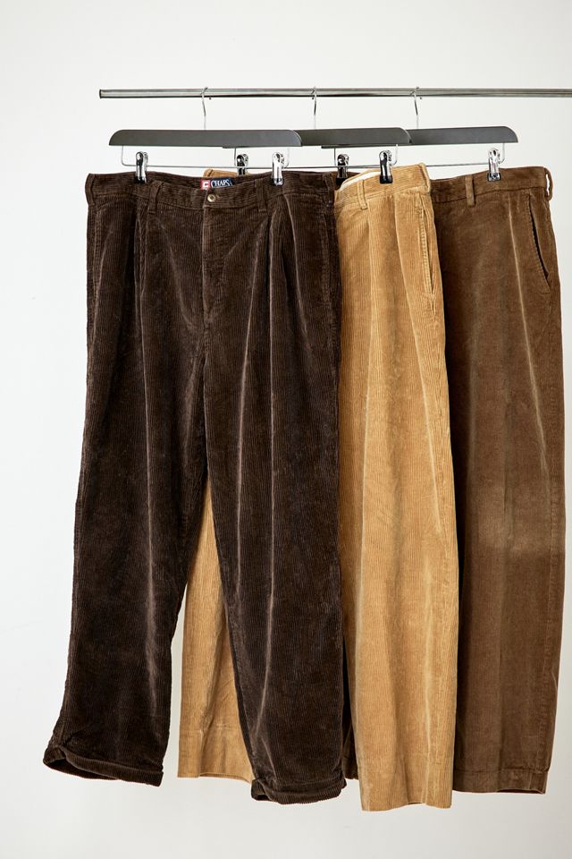 Pantalons en velours côtelé marron vintage Urban Renewal #1