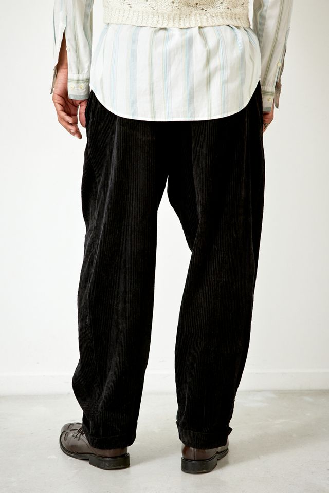 Pantalons en velours côtelé noir jumbo Urban Renewal Vintage #3