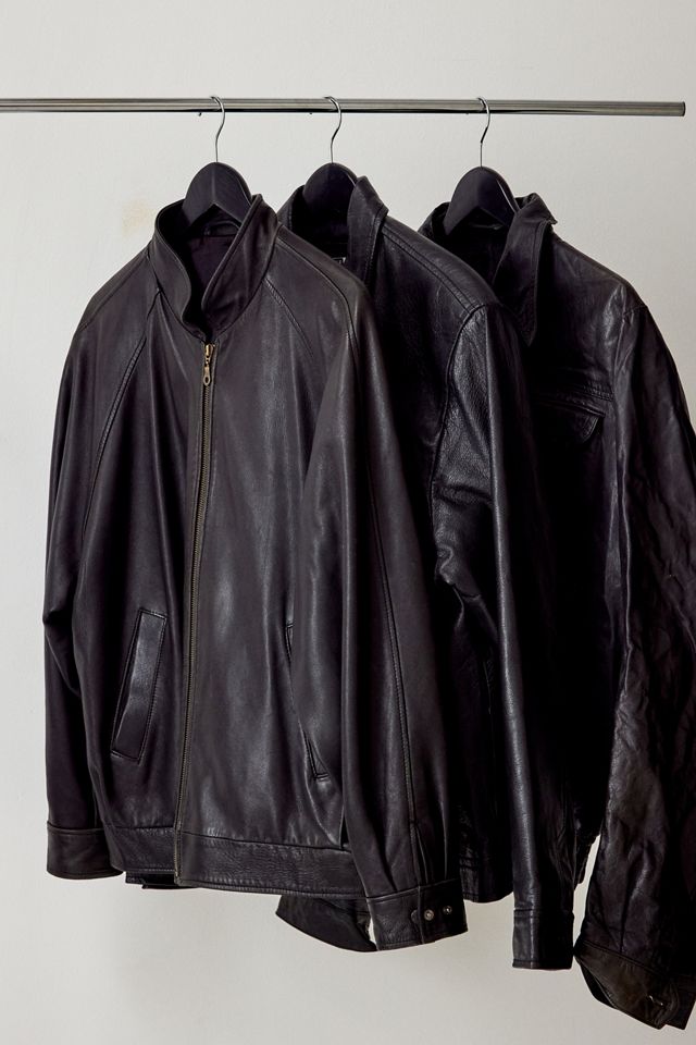 Urban Renewal Vintage Kunstleder-Jacke #1