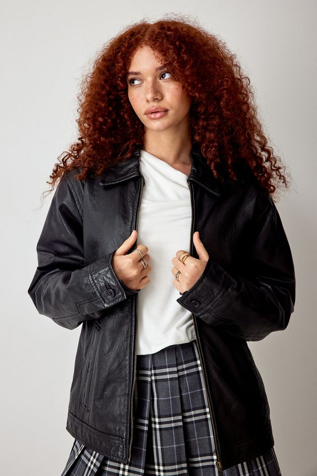 Urban Renewal Vintage Kunstleder-Jacke #2