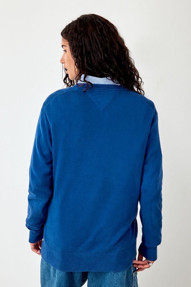 Pull en maille bleu de marque vintage Urban Renewal #4