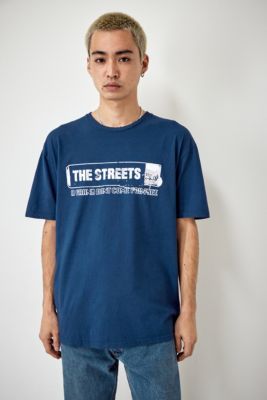 blue graphic tees