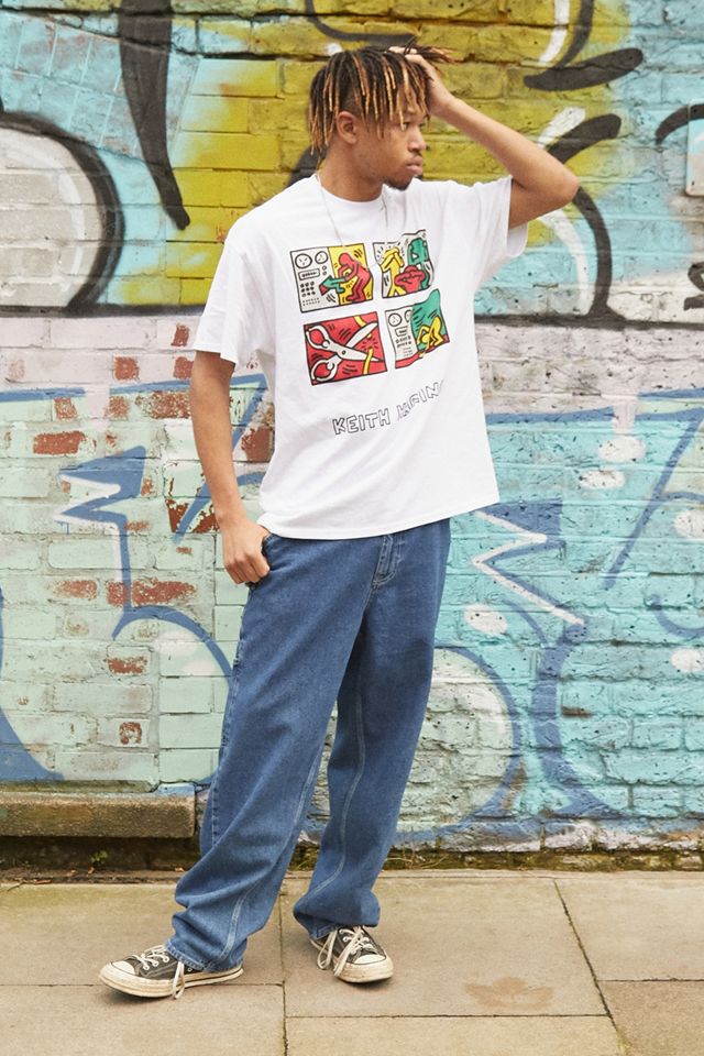 Urban Outfitters Archive © Keith Haring Foundation Squares T-Shirt #1