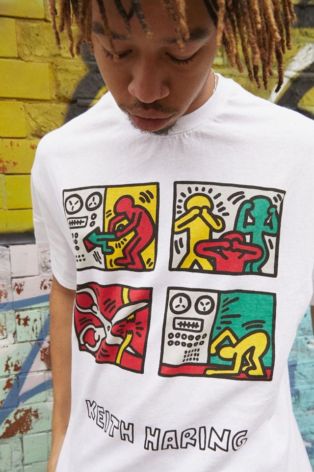 Urban Outfitters Archive © Keith Haring Foundation Squares T-Shirt #2