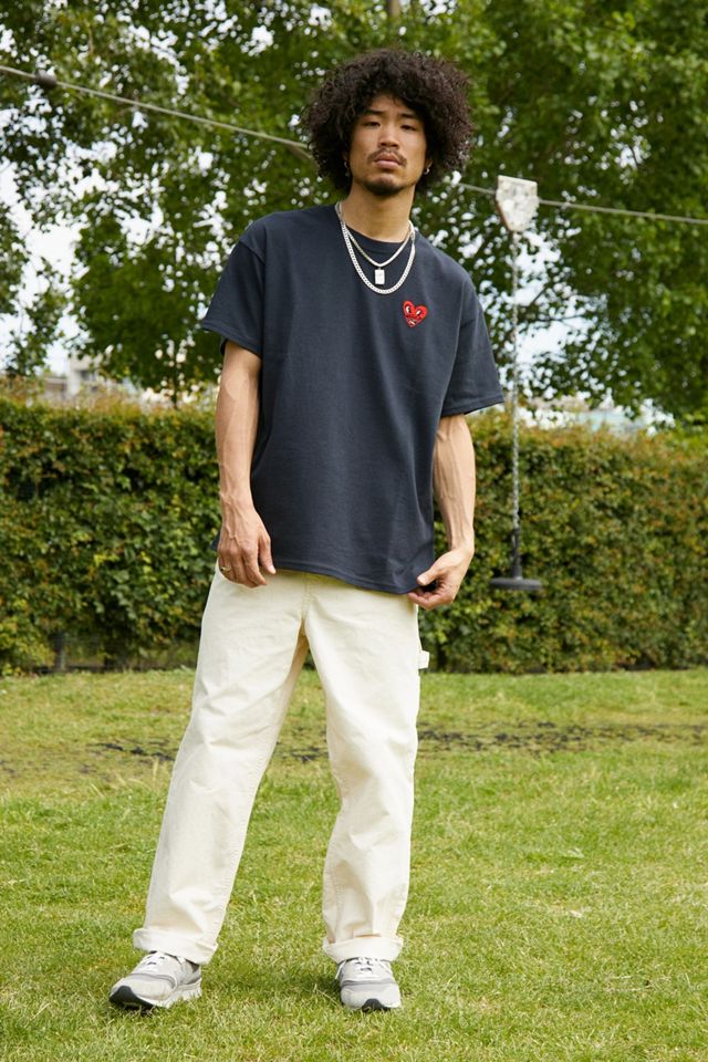 Urban Outfitters Archive © Keith Haring Embroidered Heart T-Shirt #2