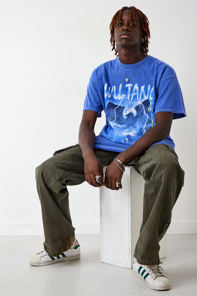 Archive At UO Blue Wu-Tang Clan T-Shirt #1
