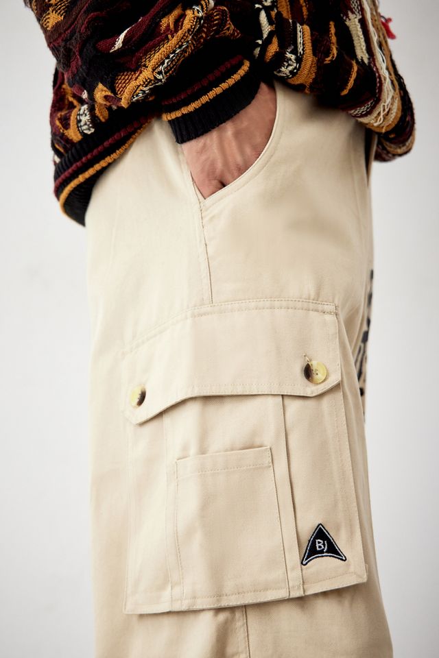 Urban Renewal Remade From Vintage - Pantalon cargo imprimé Flow beige #3