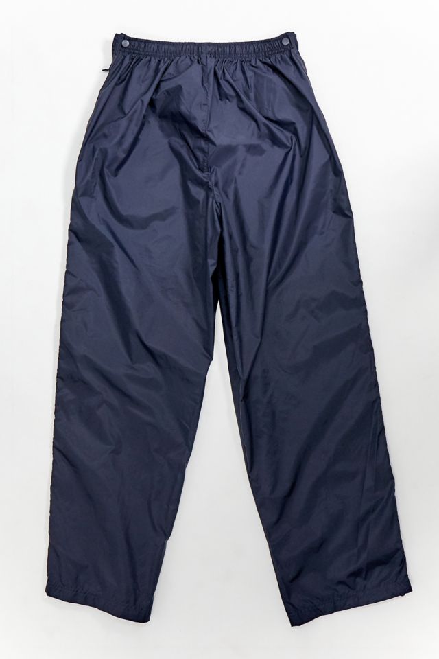 Urban Renewal Vintage Navy Nylon Track Pants Urban Outfitters UK