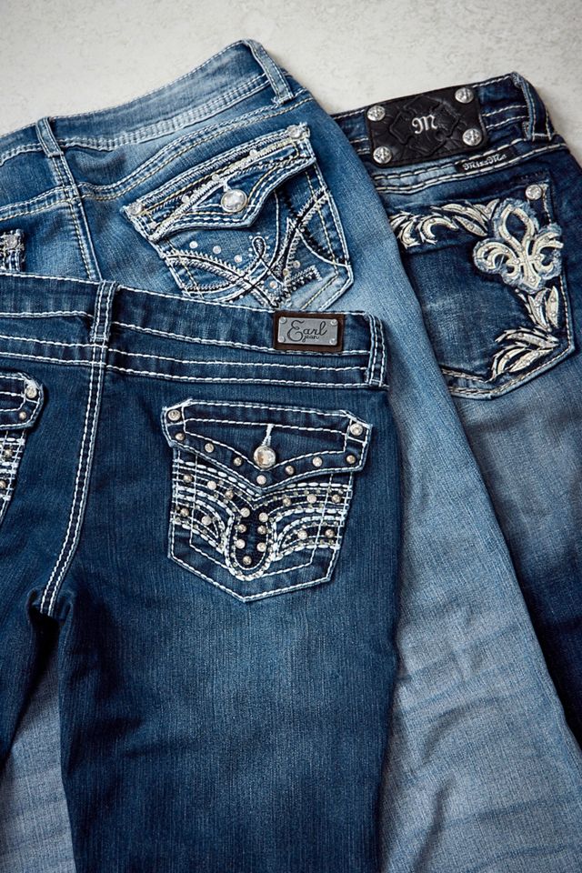 Urban Renewal Vintage Stitched Y2K Jeans #1