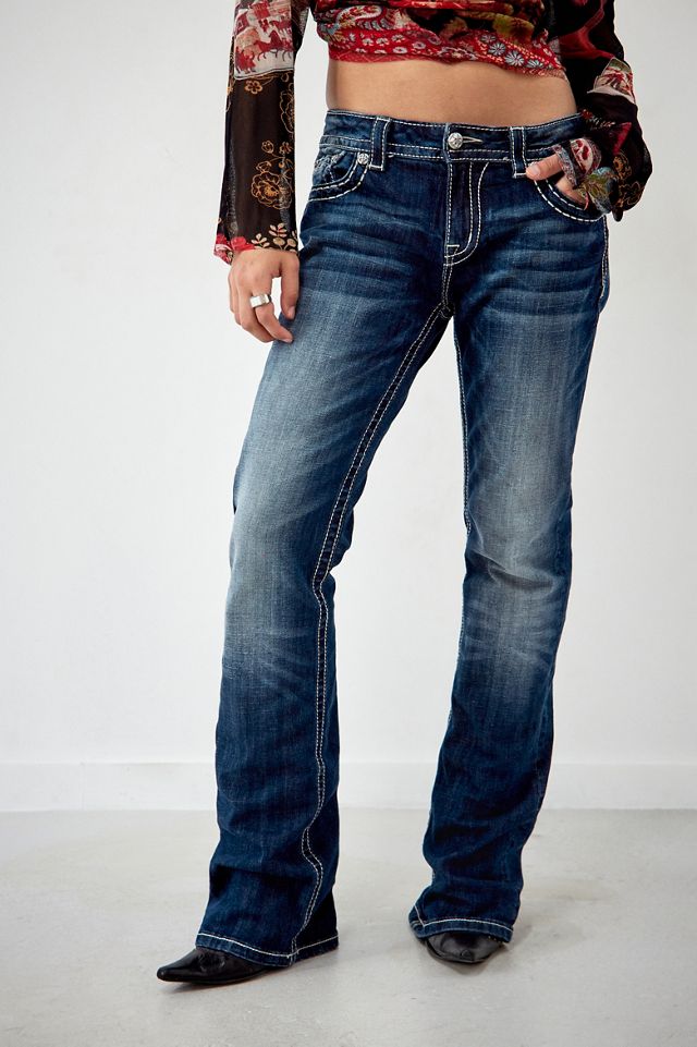 Urban Renewal Vintage Stitched Y2K Jeans #4