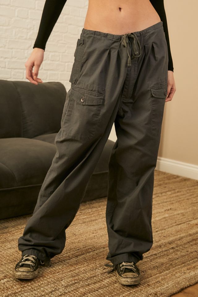 Pantaloni Cargo Oversize Grigi Urban Renewal Salvaged Deadstock #1