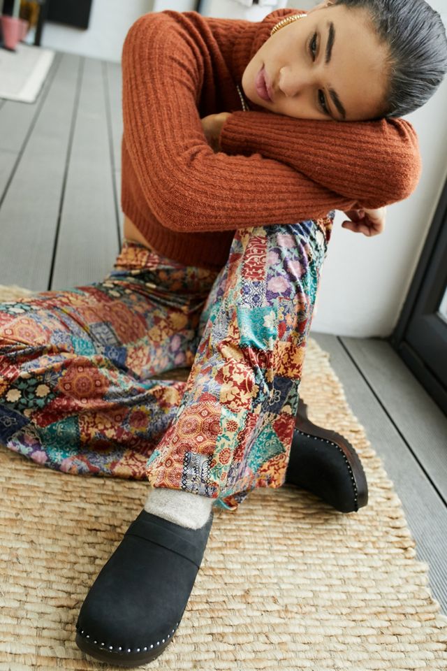 Urban Outfitters Archive - Pantalon évasé patchwork motif tapisserie  #4