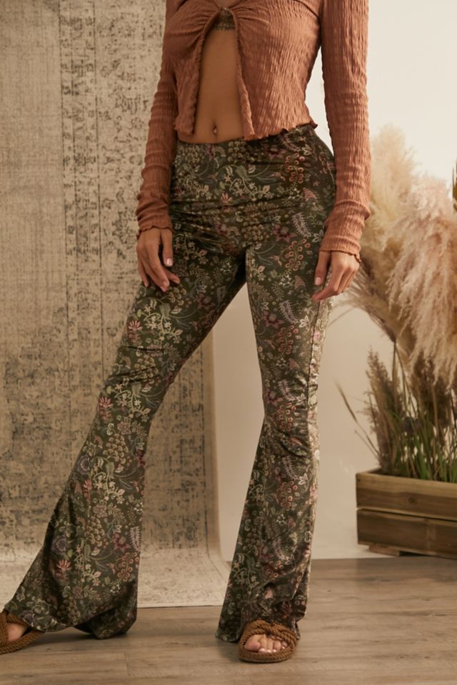 Paisley best sale flare pants