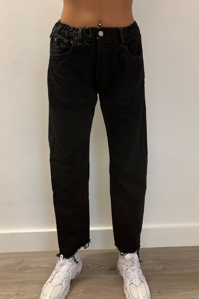 Urban Renewal Remade From Vintage Levi's Black Baggy Jeans #2