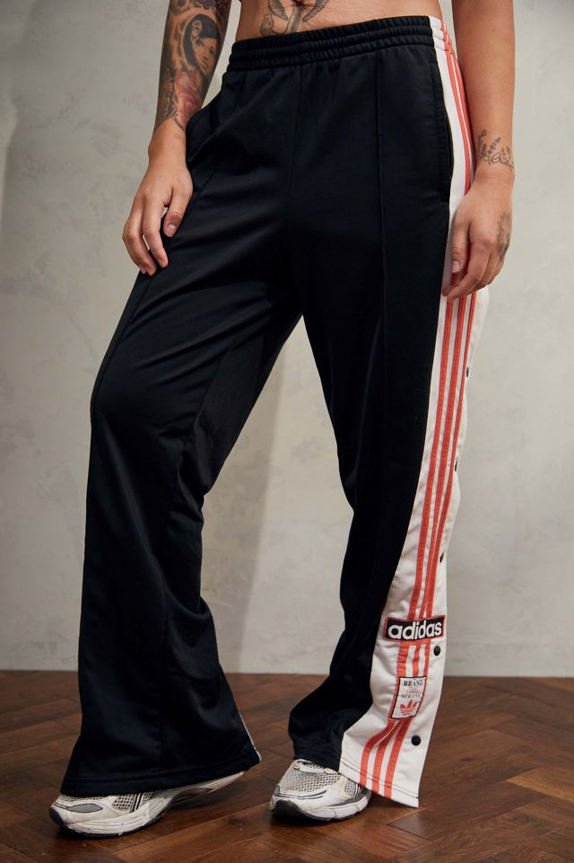 Pantalon de survêtement vintage Urban Renewal noir à boutons-pression #1