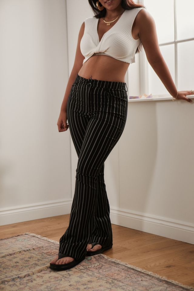 Pin stripe hot sale flares