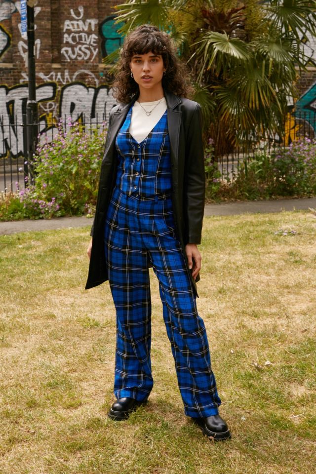 Urban plaid sale pants