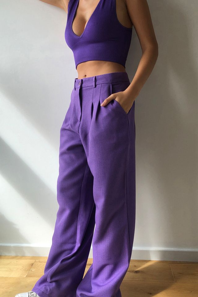 UO Archive – Weite Hose in Lila #2