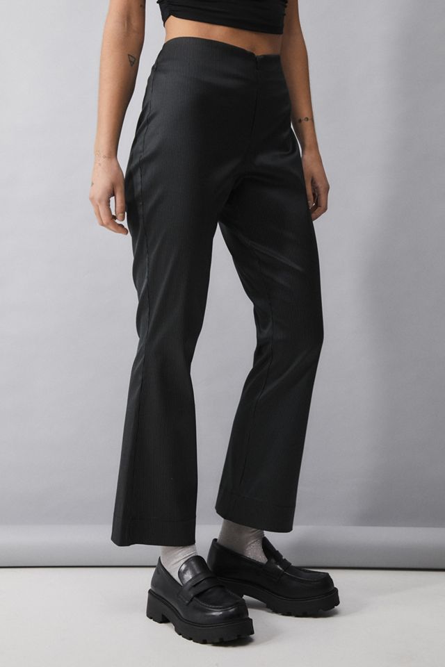 Archive black wide flare slacks パンツ sullen archive wide flare