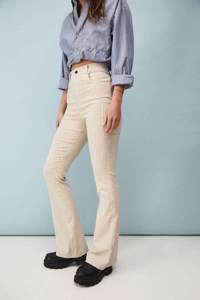 Urban Outfitters Archive - Pantalon évasé rétro à rayures  #3