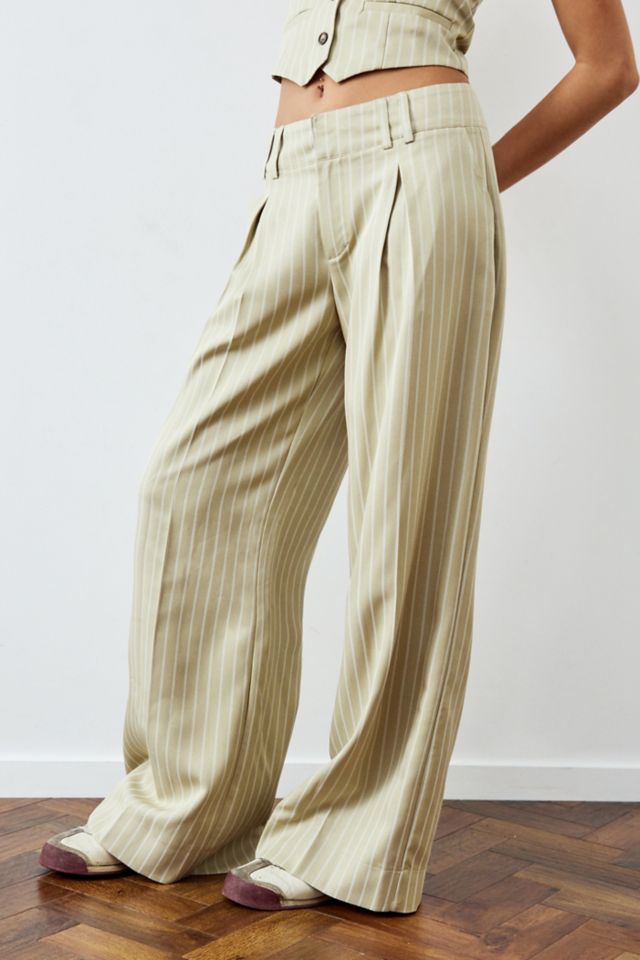 Urban outfitters striped clearance pants