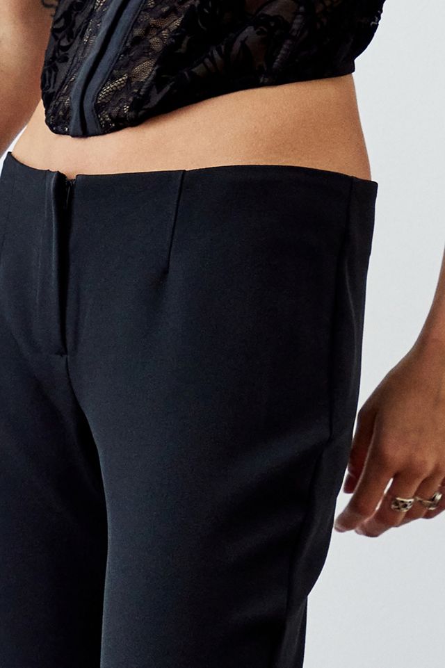  Archivo en UO Black Hipster Trousers  #1