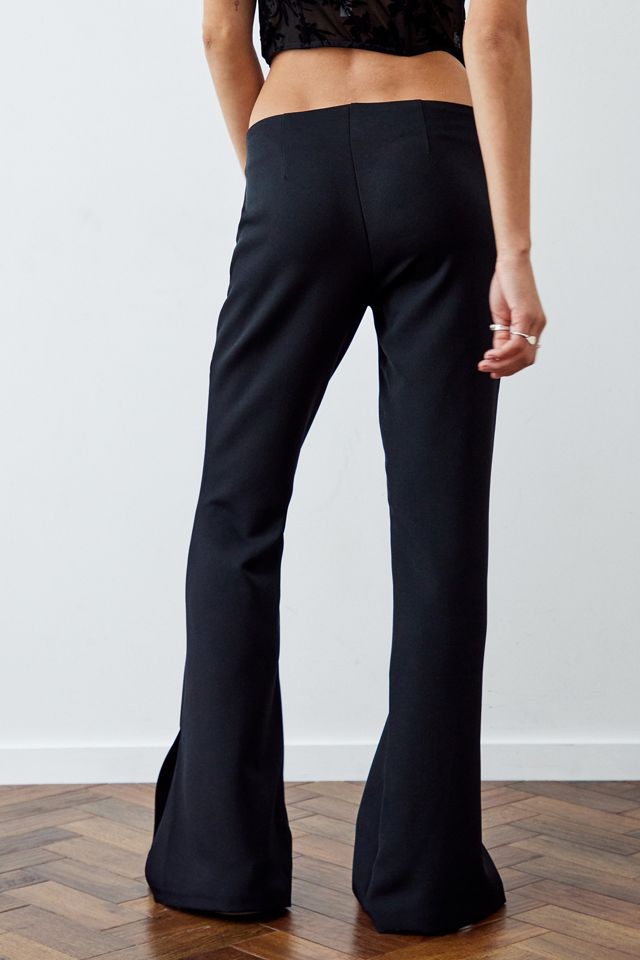  Archivo en UO Black Hipster Trousers  #2