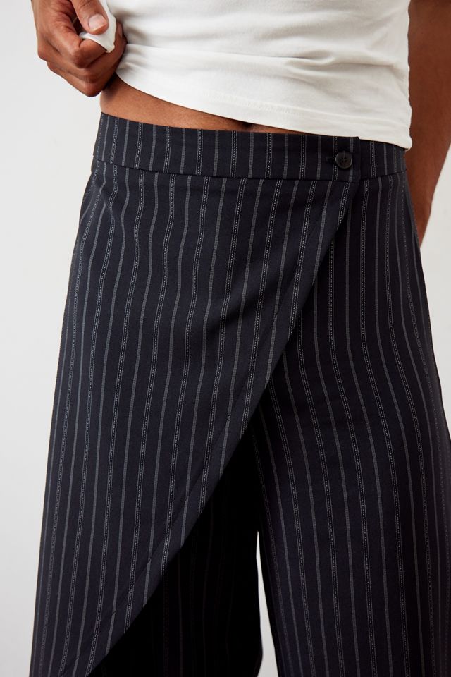 Archive At UO Black Kali Triple Pinstripe Trousers #6