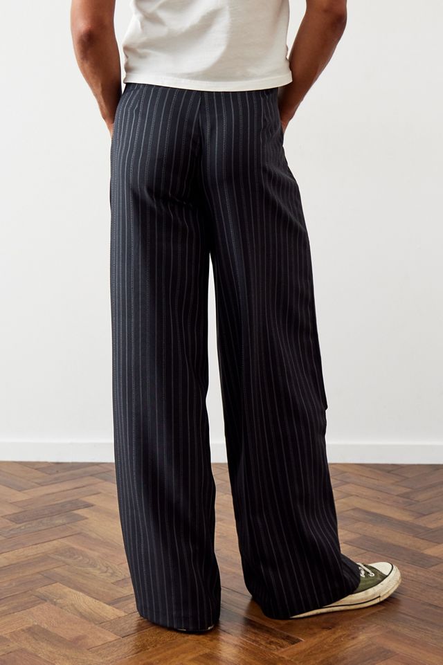 Archive At UO Black Kali Triple Pinstripe Trousers #7