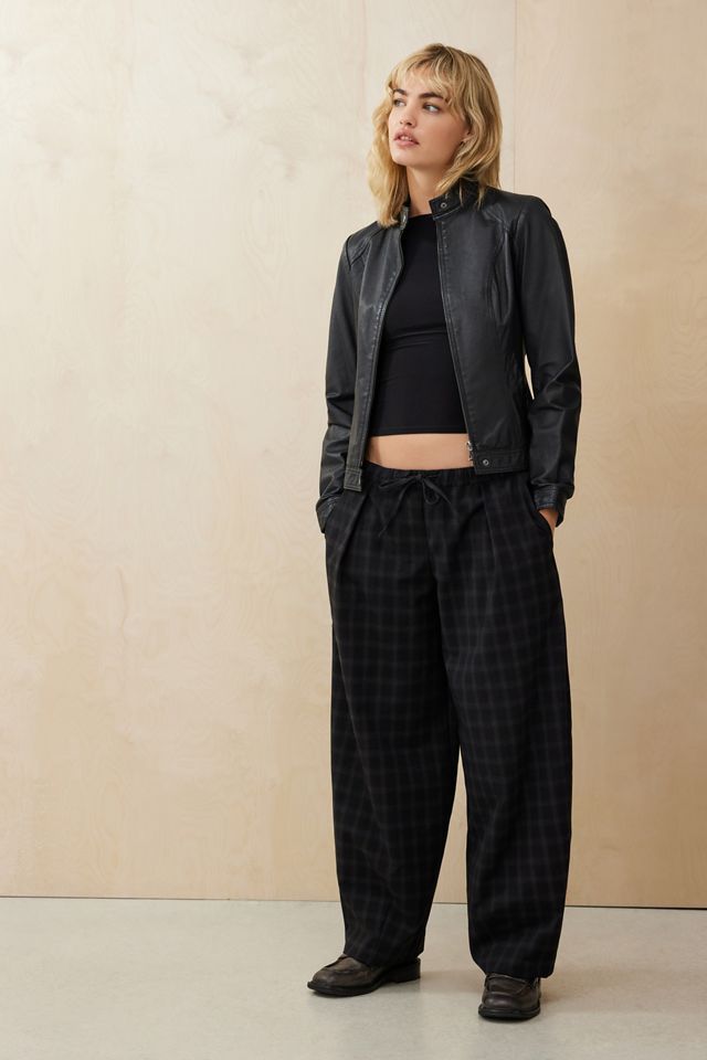 Archive At UO Lorena Check Trousers #1