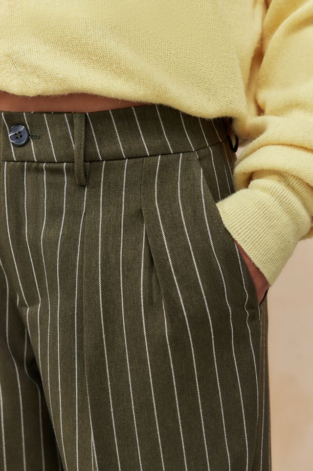 Urban Renewal Made From Remnants Ash Pinstripe Trousers #2