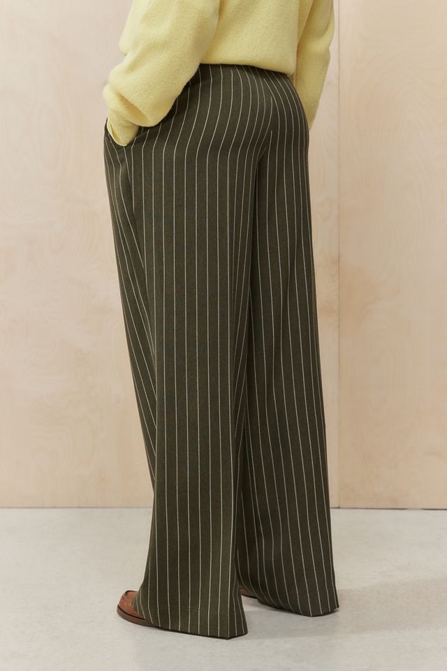 Urban Renewal Made From Remnants Ash Pinstripe Trousers #3